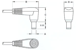 dc/dc connector cigarette plug